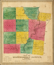 Midwest Map By Samuel Bishop Munson  &  Curtis M. Doolittle