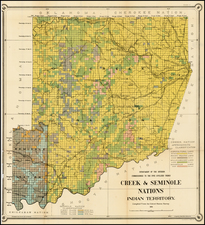 Plains Map By United States Department of the Interior