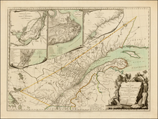 Canada Map By Robert Sayer  &  John Bennett