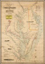 Mid-Atlantic and Southeast Map By Fielding Lucas Jr.