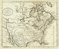 North America Map By William Guthrie