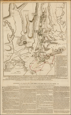 New York City, New York State and New Jersey Map By William Faden