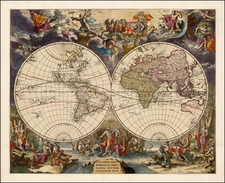 World and World Map By Johannes De Ram