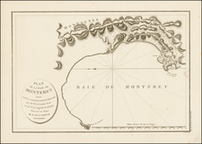 California Map By Jean Francois Galaup de La Perouse