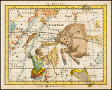 Celestial Maps Map By John Flamsteed / Jean Nicolas Fortin