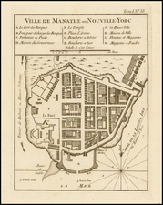  Map By Jacques Nicolas Bellin