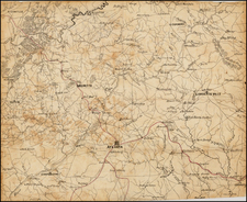 Southeast Map By Anonymous / William  Emery Merrill