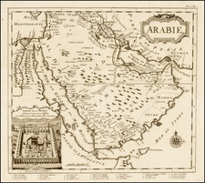 Middle East Map By Anonymous