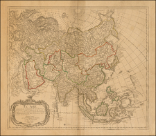 Asia and Asia Map By Pedro Gendron