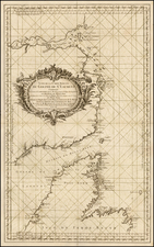 Canada Map By Jacques Nicolas Bellin