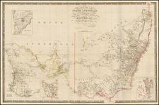 Australia Map By James Wyld