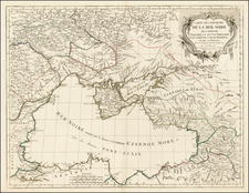 Ukraine, Romania, Balkans and Central Asia & Caucasus Map By Paolo Santini