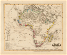 Africa and Africa Map By Joseph Meyer