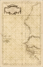 West Africa Map By Jacques Nicolas Bellin