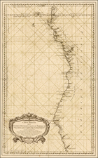 West Africa Map By Jacques Nicolas Bellin
