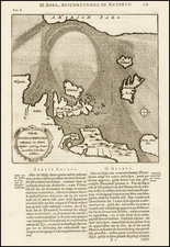 Atlantic Ocean, Europe, Europe, British Isles, Scandinavia and Canada Map By Athanasius Kircher