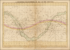 Celestial Maps Map By Elijah J. Burritt