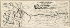 Plains and Rocky Mountains Map By Kansas Pacific Railway
