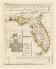 Florida Map By Joseph Meyer