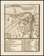 Canada Map By Jean de Beaurain