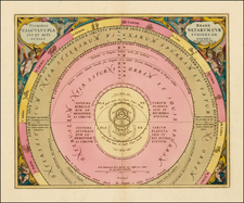 Celestial Maps Map By Andreas Cellarius