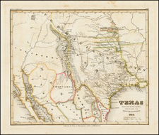 Texas, Plains and Southwest Map By Joseph Meyer