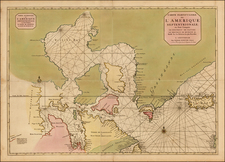 Polar Maps, Atlantic Ocean and Canada Map By Pierre Mortier