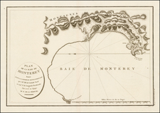 California Map By Jean Francois Galaup de La Perouse