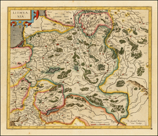 Poland and Baltic Countries Map By Rumold Mercator