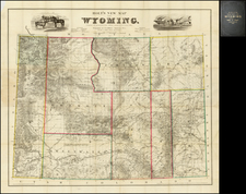 Plains and Rocky Mountains Map By G.W.  & C.B. Colton / G.L. Holt