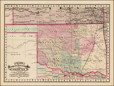 Plains and Southwest Map By George F. Cram