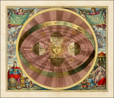 Celestial Maps Map By Andreas Cellarius