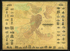 New England Map By Henry McIntyre