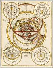 Northern Hemisphere and Polar Maps Map By Heinrich Scherer