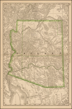 Southwest Map By Rand McNally & Company