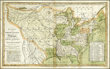 United States, South, Midwest and Plains Map By John Luffman