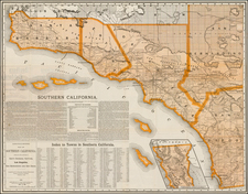 California Map By Rand McNally & Company