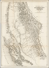 California Map By Edward O.C. Ord