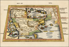 Middle East Map By Martin Waldseemüller