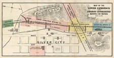 California Map By G. T. Brown & Co.