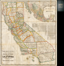 California Map By Rand McNally & Company