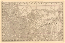 Plains and Rocky Mountains Map By Rand McNally & Company