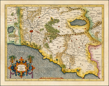 Italy Map By  Gerard Mercator