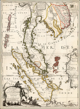 Southeast Asia Map By Jean-Baptiste Nolin