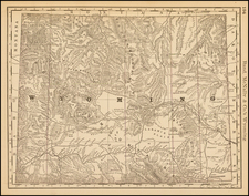 Plains and Rocky Mountains Map By Rand McNally & Company