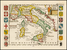 Italy Map By Daniel de La Feuille