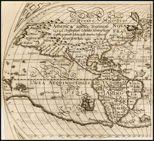 North America and South America Map By Ephraim Pagitt