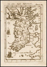 Ireland Map By Alain Manesson Mallet