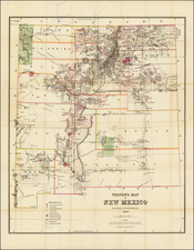 Southwest and Rocky Mountains Map By H.L. Thayer