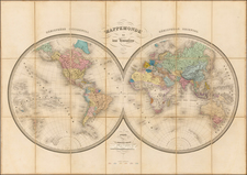 World and World Map By J. Andriveau-Goujon